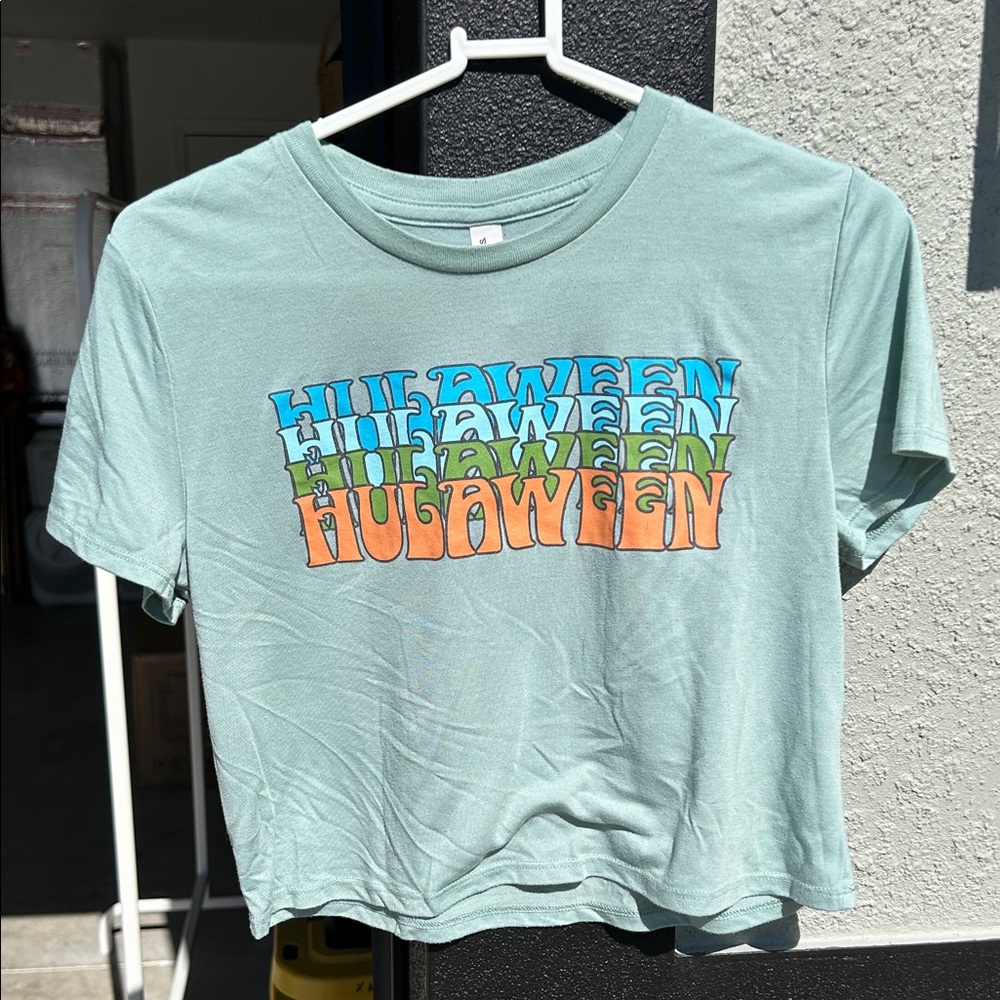 Bella Canvas Flowy Collection Tee in Light Green